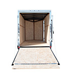 US Cargo ULAFTX Multi-Purpose Trailer Rear with ramp down